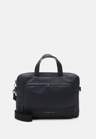 Tommy Hilfiger ESSENTIAL SLIM COMPUTER BAG UNISEX Laptop bag space blue ESSENTIAL SLIM COMPUTER BAG UNISEX Сумка для ноутбука космический синий