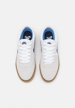 Nike SB CHRON 2 UNISEX Sneaker low white/obsidian/white/light brown/black CHRON 2 UNISEX Низкие кроссовки женские белый/обсидиан/белый/светло-коричневый/черный