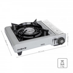 BRUNNER BRUNNER Gaskocher Camping Gaskocher Devil Gas Kartuschen, Kocher Tisch Grill Piezo 2200 W  Газовая плита BRUNNER походная газовая плита Devil газовые баллончики, плита стол гриль Piezo 2200 Вт