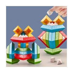 Hocan Vielfalt der Bausteine Lernspielzeug fur Kinder Разнообразие строительных блоков развивающие игрушки для детей