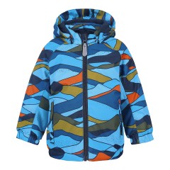 COLOR KIDS Winterjacke mit abnehmbarer Kapuze Muster Зимняя куртка с отстегивающимся капюшоном