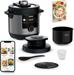 Tefal Tefal Multikocher CY7788 Turbo Cuisine  Fry, 1090 W, 7,6 l Schussel, Schnellkochfunktion, 10 aut. Kochprogramme, 4 Extra Crisp Programme  Мультиварка Tefal CY7788 Turbo Cuisine Fry, 1090 Вт, чаша 7,6 л, функция быстрого приготовления, 10 автоматичес