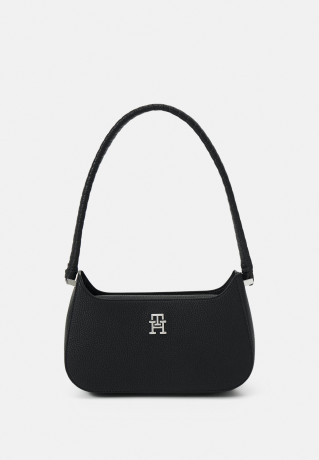 Tommy Hilfiger TH EMBLEM SHOULDER BAG Handbag black СУМКА НА ПЛЕЧО TH EMBLEM Сумка черный