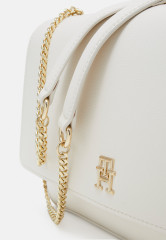Tommy Hilfiger TIMELESS FLAP CROSSOVER Across body bag weathered white TIMELESS FLAP CROSSOVER Сумка через плечо выветрившийся белый