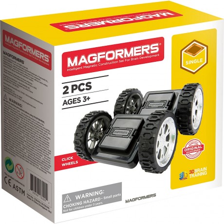 MAGFORMERS Magformers Click-Wheels Кнопочные колеса Magformer