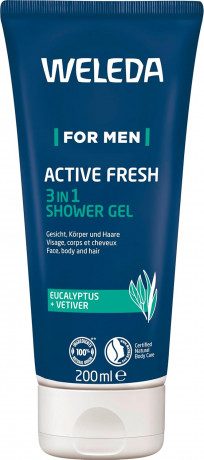 WELEDA Shower Gel For Man Energy 200 ml Гель для душа WELEDA Энергия для мужчин, 200 мл