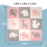 Hakuna Matte XXL Puzzlematte fur Babys – Afrika Puzzlematten Коврик-пазл XXL для малышей