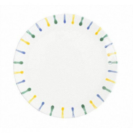 Gmundner Keramik Gmundner Keramik Buntgeflammt Speiseteller Cup 28 cm Gmundner Ceramics разноцветная тарелка с огненным пламенем 28 см