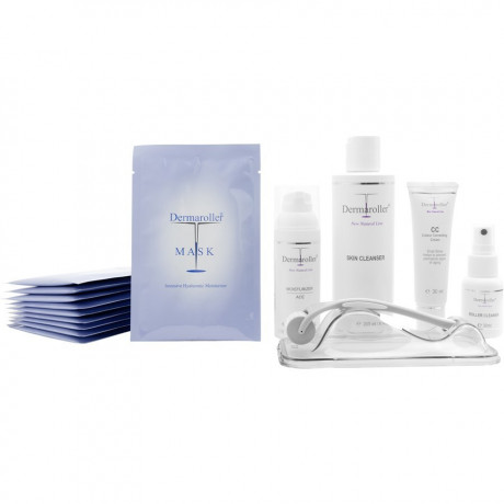 Dermaroller Concept Signs of Aging Концепция признаков старения