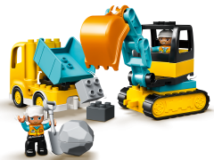 Lego Bagger und Laster экскаваторы и грузовики
