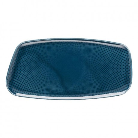 Rosenthal Rosenthal Junto Ocean Blue - Porzellan Platte 30x15 cm Rosenthal Junto Ocean Blue - Тарелка фарфоровая 30x15 см