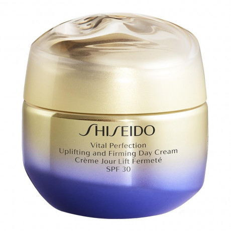 Shiseido Uplifting and Firming Day Cream SPF 30  Подтягивающий и укрепляющий дневной крем SPF 30