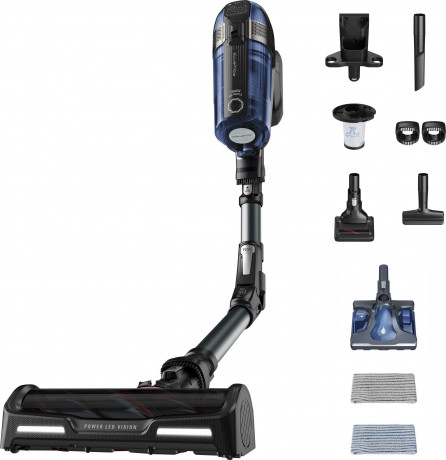 Rowenta Rowenta Akku-Hand-und Stielstaubsauger RH98C8 X-Force Flex 12.60 Aqua, beutellos, leistungsstark, Aqua Duse, hohes Fassungsvermogen, Flex-Gelenk  Беспроводной ручной пылесос Rowenta RH98C8 X-Force Flex 12.60 Aqua, без мешка, мощный, Aqua Duse, выс