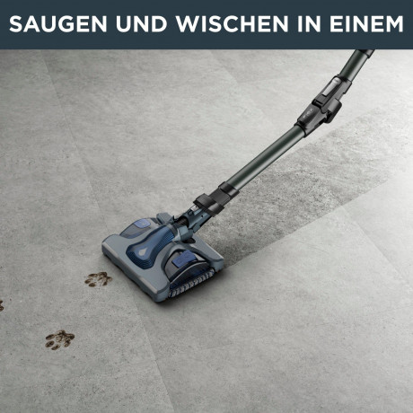 Rowenta Rowenta Akku-Hand-und Stielstaubsauger RH98C8 X-Force Flex 12.60 Aqua, beutellos, leistungsstark, Aqua Duse, hohes Fassungsvermogen, Flex-Gelenk  Беспроводной ручной пылесос Rowenta RH98C8 X-Force Flex 12.60 Aqua, без мешка, мощный, Aqua Duse, выс