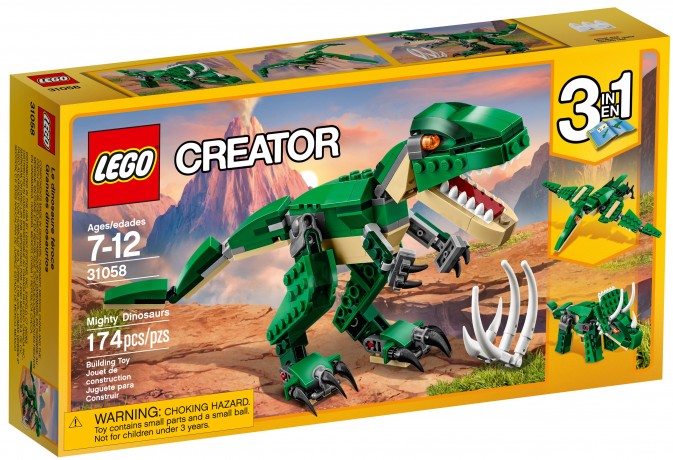 Lego Dinosaurier динозавр