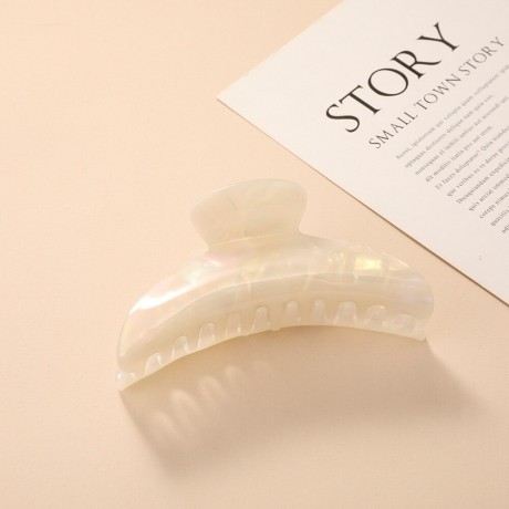 Chris Rubin Lydia Haarklammer White Marble заколка Лидия для волос