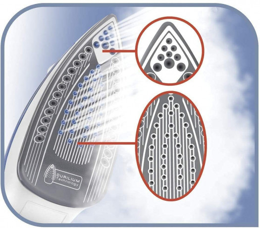 Tefal Tefal Dampfbugeleisen FV5751, 2700 W, Anti-Kalk-System, Tropfstopp-Funktion, kurze Aufheizdauer Паровой утюг Tefal FV5751, 2700 Вт, система защиты от известкового налета, функция «капля-стоп», короткое время нагрева