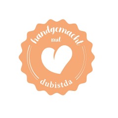 dubistda Greifling aus Holz mit Namen personalisiert Деревянная игрушка для захвата