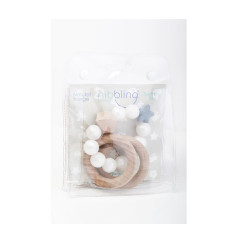 nibbling Beiss- und Rasselringe  Stellar Pearl Кольца Stellar Pearl для прорезывания зубов и погремушки