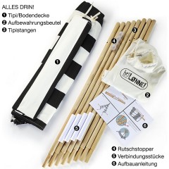 P:OS Hej Loenne Tipi Zelt fur Kinder Hej Loenne типи палатка для детей