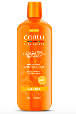 Cantu Shea Butter Cleansing Cream Shampoo Канту Бессульфатный шампунь с маслом Ши (Карите), 2 штуки х 400 мл