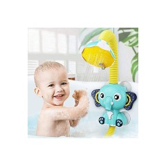 Debuy Neues Badespielzeug Baby Wasser Spiel Elefantenmodell Wasserhahn Dusche Elektrisches Wasserspruhspielzeug Schwimmen Bad Babyspielzeug fur Kinder Geschenke Babyspielzeug fur das Badezimmer Новая игрушка для ванны