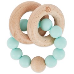 bieco Greifling Holz Natur mit Silikon Kugeln Baby Beissring 7cm Greifring 0 M Beissringe Клатча из натурального дерева с силиконовыми шариками Детское прорезыватель для зубов 7см Захватывающее кольцо 0 М Прорезыватель для зубов
