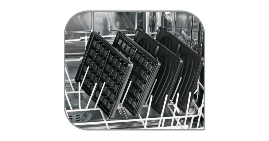 Tefal Tefal Snack Collection Set SW854D, Sandwichmaker edelstahl/schwarz, 700 Watt, mit 4 Platten-Sets  edelstahl/schwarz Tefal Snack Collection Set SW854D, сэндвичница, нержавеющая сталь/черный, 700 Вт, с 4 наборами тарелок