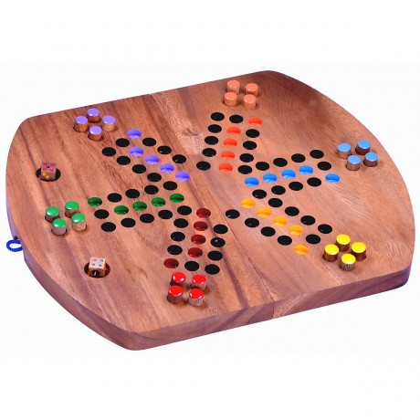 LOGOPLAY Ludo fur 2 bis 6 Spieler Людо от 2 до 6 игроков