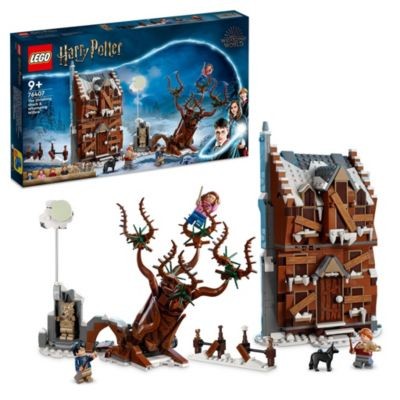 LEGO 3er Set: Harry Potter 30392 Hermines Schreibtisch - Polybag + Ungarischer Hornschwanz + Heulende Hutte und Peitschende Weide Набор из 3 предметов: Гарри Поттер 30392, письменный стол Гермионы — полиэтиленовый пакет + венгерская рогатка + воющий хатт