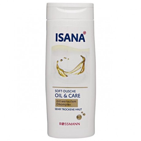 ISANA Soft-Duschgel Oil & Care Гель для душа Масло и чистота для сухой кожи  300 г