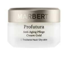 Marbert (Марберт) Anti-Aging Care Cream Крем Gold ProFussura, Geschenkset Подарочный набор: Anti-Agiong Pflege Cream Крем Gold 50 мл + Anti-Aging Nachtampullen 2 x 1,8 мл + Straffende Anti-Aging Korperlotion 100 мл / 1 шт.