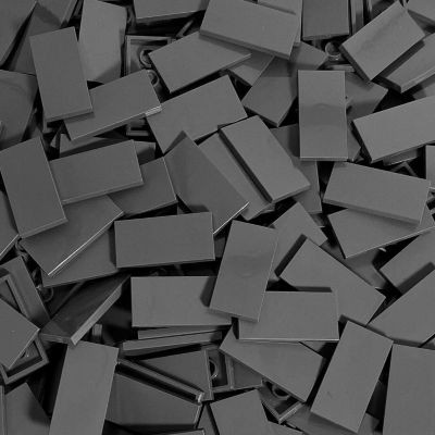 LEGO LEGO 2x4 Fliesen Dunkelgrau - 100 Stuck - Dark bluish grey tile 87079 LEGO 2x4 Tiles Dark Grey - 100 штук - Темно-голубовато-серая плитка 87079