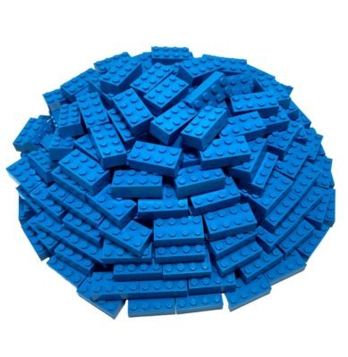 LEGO LEGO 2x4 Steine dunkelazurblau - 500 Stuck - Darklazur bricks 3001 Кубики LEGO 2x4 темно-лазурный - 500 штук - Кирпичи Darklazur 3001