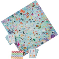 APLI Kids Unterwasser-Suchspiel Observation Game Подводная игра с поиском предметов Observation Game