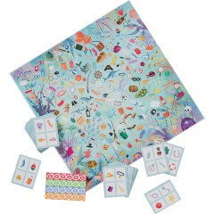 APLI Kids Unterwasser-Suchspiel Observation Game Подводная игра с поиском предметов Observation Game