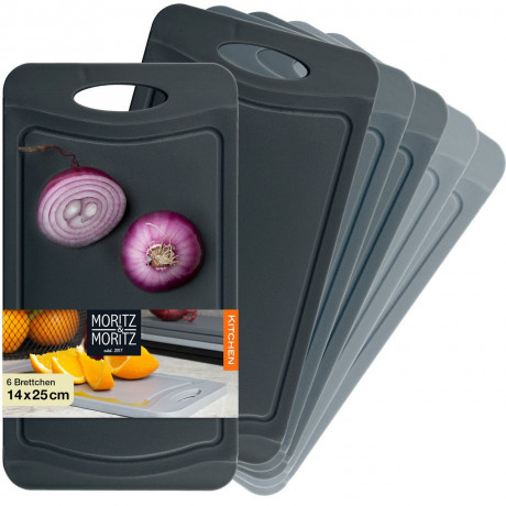 Moritz & Moritz Moritz & Moritz Schneidebrett 6-tlg.  grau Разделочная доска Moritz &amp; Moritz 6 шт.