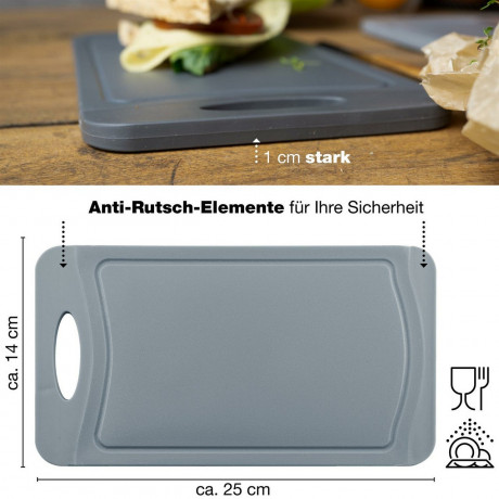 Moritz & Moritz Moritz & Moritz Schneidebrett 6-tlg.  grau Разделочная доска Moritz &amp; Moritz 6 шт.