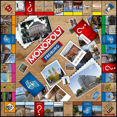 Winning Moves Monopoly Freiburg Монополия Фрибург