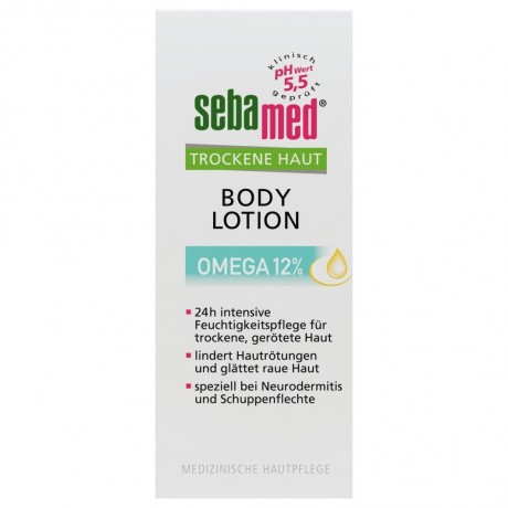 sebamed Trockene Haut Body Lotion Omega 12%  Лосьон для тела для сухой кожи Омега 12%