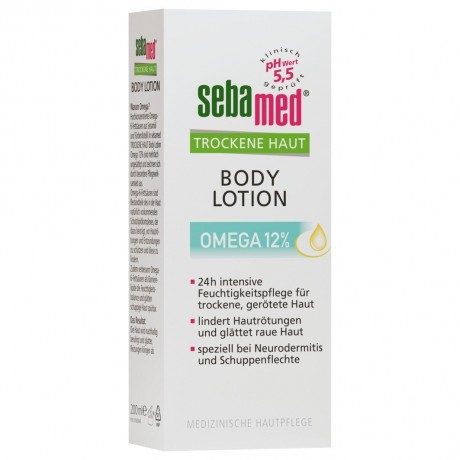 sebamed Trockene Haut Body Lotion Omega 12%  Лосьон для тела для сухой кожи Омега 12%