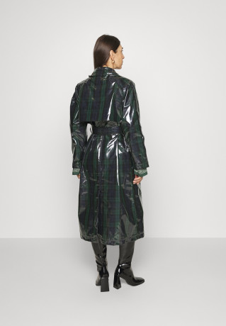 Tommy Hilfiger LAMINATED CHECK Trenchcoat black watch LAMINATED CHECK Тренч черные часы