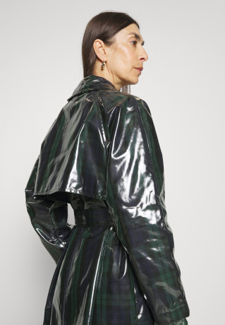 Tommy Hilfiger LAMINATED CHECK Trenchcoat black watch LAMINATED CHECK Тренч черные часы