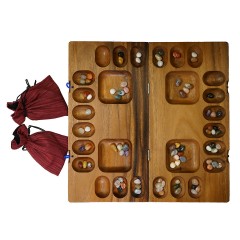 LOGOPLAY Kalaha Spiel fur 2 bis 4 Spieler Калаха игра для 2-4 игроков