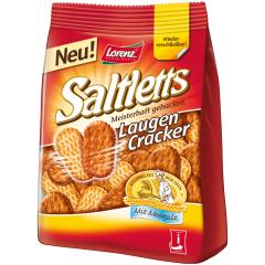 Lorenz Saltletts Laugencracker Крекер с солью 150г