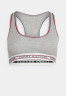 Tommy Hilfiger UNLINED BRALETTE Bustier light grey heather БРАЛЕТ БЕЗ ПОДКЛАДКИ Бюстье светло-серый вереск