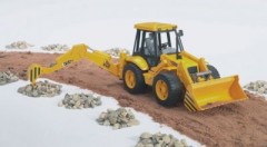 Bruder BRUDER 02428 JCB Baggerlader 4CX Экскаватор-погрузчик BRUDER 02428 JCB 4CX