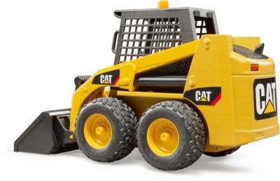 Bruder Kompaktlader Cat 23cm Котик с бортовым поворотом 23см