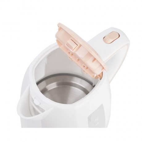 Adler Adler Wasserkocher AD 1264 Wasserkocher 1,7 Liter 2200 Watt Kalkfilter weiss / beige  Чайник Adler AD 1264 чайник 1,7 литра 2200 Вт с фильтром от накипи белый/бежевый