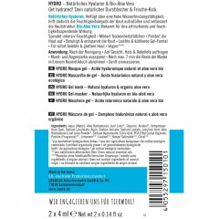 Sante Hydro Gel-Maske Naturliches Hyaluron &amp; Bio-Aloe Vera  Hydro Gel Mask Натуральная гиалуроновая кислота и органическое алоэ вера